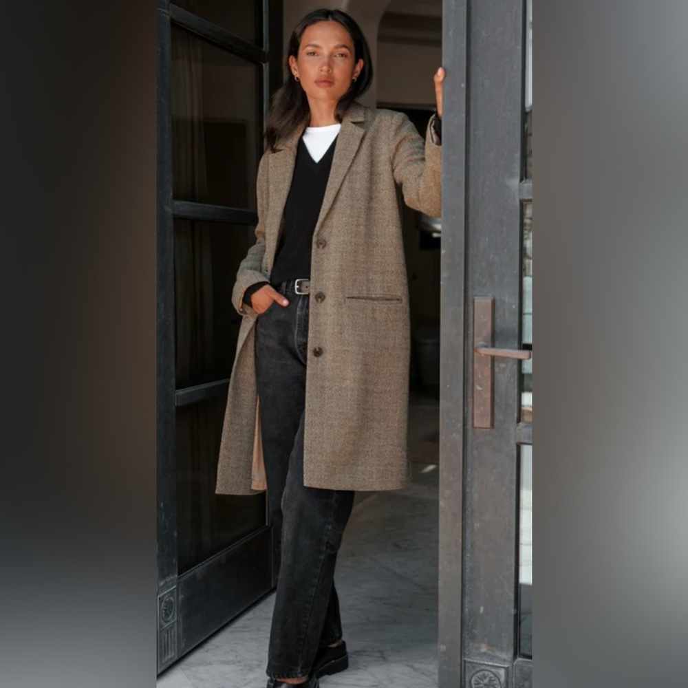 Jenni Kayne Hyde Coat‎ Taupe size Medium